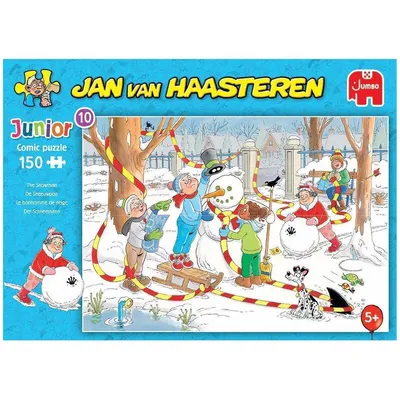 Produktbild von Jan van Haasteren Puzzle Junior – Schneemann, 150 Teile