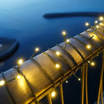 Produktbild von Sirius Lichterkette Easy-Line 40 LED warmweiß 1,95 m außen batteriebetrieben grün