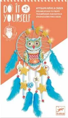 Obrázok produktu pre Kreatívna DIY hračka Dreamcatcher so sovou, Djeco