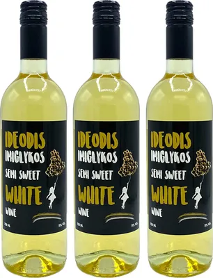 Produktbild von Imiglykos Ideodis 3x 0,75l VAENI Naoussa | Weißwein aus Griechenland | 11% Vol.