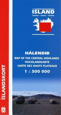 Image de Island 1 : 300 000. Hochlandkarte
