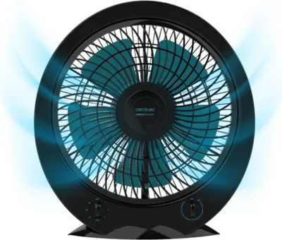 Zdjęcie produktu dla Cecotec EnergySilence 4500 Power Box, Wentylator domowy z łopatkami, Czarny, Podłoga, 56,68 dB, 30 cm, Obrotowy