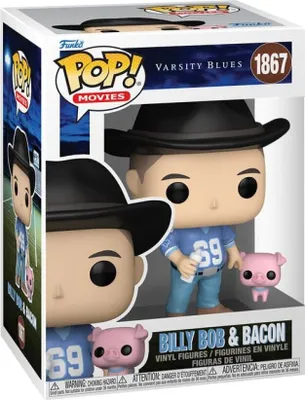 Immagine prodotto di Figurka Vinylowa POP! Varsity Blues Billy z bekonem 9 cm - Funko