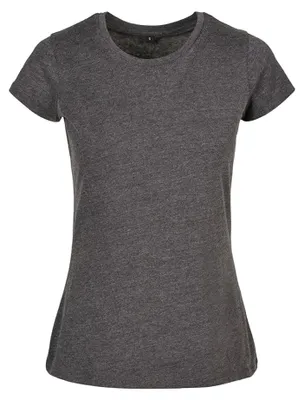 Image de Build Your Brand - T-shirt « Basic » pour femmes LT3458 (XS) (charbon)