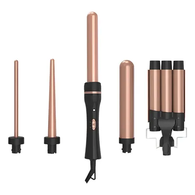 Produktbild von Tekoo Lockenstab 5 in 1 Lockenstab Set Multistyler Keramik mit Welleneisen 9-32mm