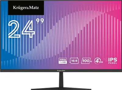 Zdjęcie produktu dla Monitor Kruger&Matz 24-calowy 100Hz