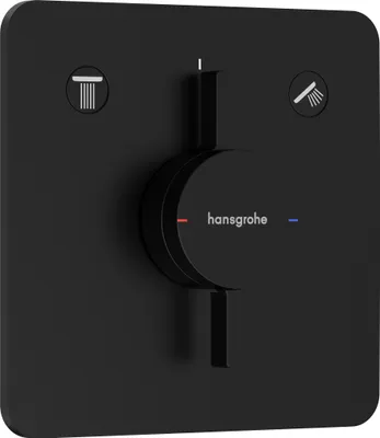 Produktbild von HansGrohe DuoTurn Q Mischer UP 2 Verbr.MSW Matt Black, 75414670