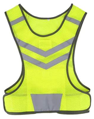 Produktbild von Hochsichtbare, verstellbare, reflektierende Sicherheitsweste für Outdoor-Sportarten, Radfahren, Laufen, Wandern