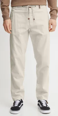 Produktbild von INDICODE IDIves Herren Leinenhose Sommerhose Lange Stoffhose mit Kordel Gürtelschlaufen Leinenmix Eingrifftaschen Regular fit