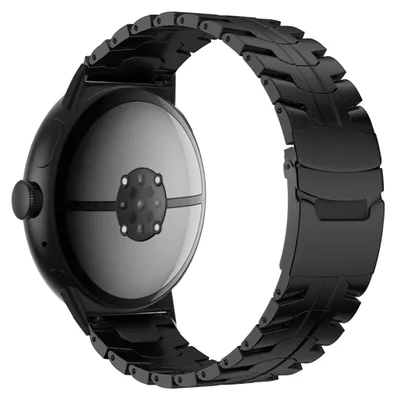 Image de Bracelet intelligent en alliage de titane, avec fermoir en acier, compatible avec la montre Google Pixel Watch 4 et 3 (45 mm)