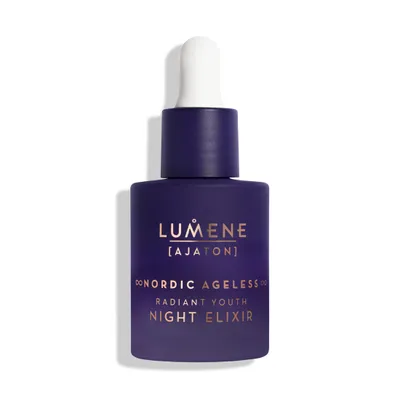 Image de Lumene Nordic Ageless Ajaton Élixir de jeunesse éclatant pour la nuit, 30ml