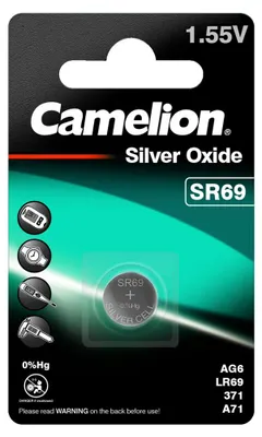 Immagine prodotto di Batteria Camelion SR66 Ossido d'argento 1 pezzo - Batteria