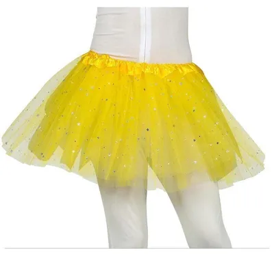 Obrázek produktu pro Funny tutu sukně se žlutými hvězdičkami pro děti