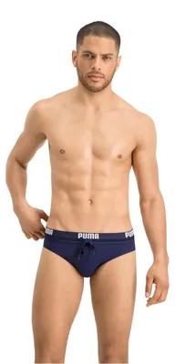 Produktbild von PUMA Herren Brief Badebekleidung, Navy, XS EU