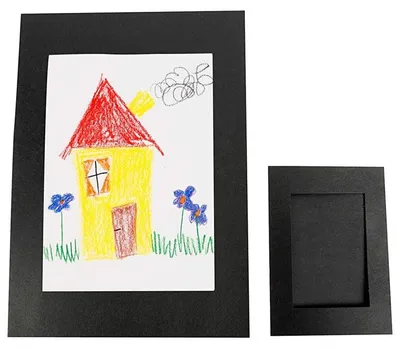 Immagine prodotto di Passe-partout formato A4 e A6 - 120 pezzi | scegli la tonalità - bianco