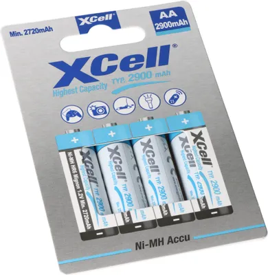 Immagine prodotto di Batteria XCell NiMH Mignon AA LR6 HR6 1,2 V 2900 mAh