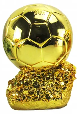 Produktbild von Fußball Goldener Ball Gedenk-Trophäe Spieler Award 15cm