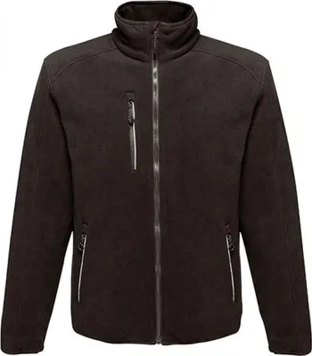 Produktbild von Regatta TRA624 | Herren Omicron III Waterproof Breathable Fleece Jacket - Farbe: Black - Größe: XXL