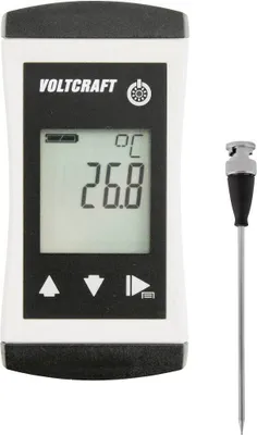 Produktbild von VOLTCRAFT PTM 100 + TPT-207 Temperatur-Messgerät -200 - 450 °C Fühler-Typ Pt1000 IP65