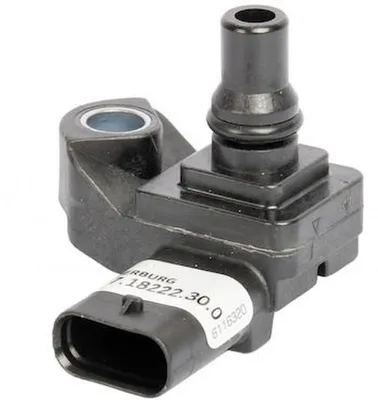 Image de Capteur de pression du collecteur d'admission, 12 V, électropneumatique, PIERBURG, compatible avec, entre autres, les modèles BMW Série 3