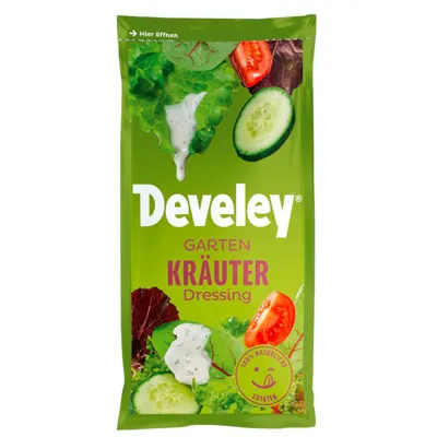 Zdjęcie produktu dla Devel. dressing ziołowy ogrodowy75ml