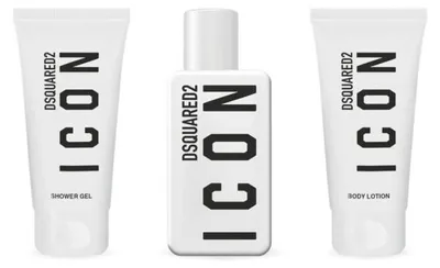 Image de Dsquared2 Icon Pour Femme Eau de Parfum Set 50 ml + 50 ml Gel douche + 50 ml Lotion pour le corps