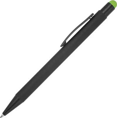 Produktbild von Touchpen Kugelschreiber / aus Metall / Stylusfarbe: hellgrün