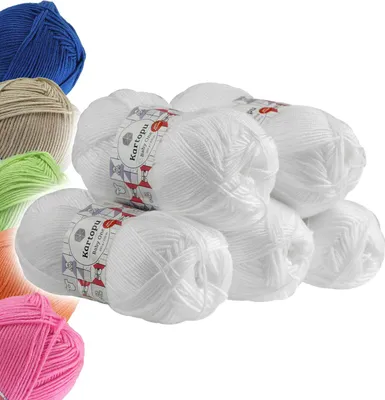 Produktbild von 5 x 100g Strickgarn Kartopu BABY ONE Antipilling Babywolle Babygarn, Farbwahl