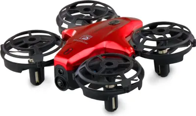 Produktbild von Sparrow Mini-Drohne mit Steuerungssensoren, rot - von AMEWI