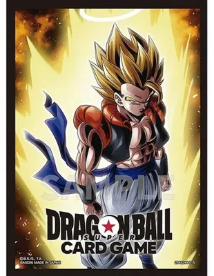 Produktbild von Dragon Ball Super TCG Fusion World Gogeta Card Protectors, 64 pieces
