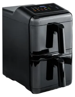 Productafbeelding van Heetluchtfriteuse, dubbele kamer, verticaal model, 11,6 liter, Berdsen 3000W BD-663