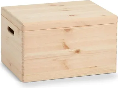 Image de Zeller Caisse tout usage, bois résineux, env. 40 x 30 x 23, 13152