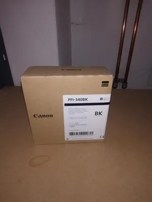 Obrázek produktu pro Canon PFI-340 BK, Standardní výtěžnost, Černá, Inkoust na bázi barvy, 330 ml, 1 kusů, Balení po jednom