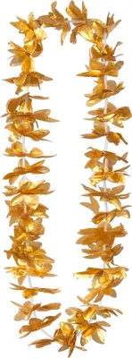 Obrázok produktu pre Havajský veniec Kahoku Gold 50 cm
