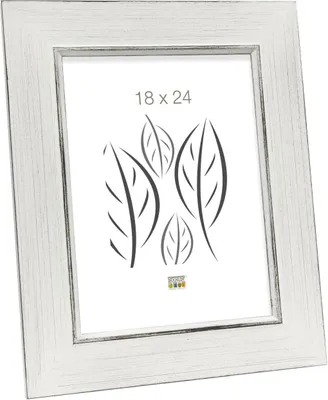 Image de Deknudt S48SK Cadre photo en bois blanc 13x18 cm