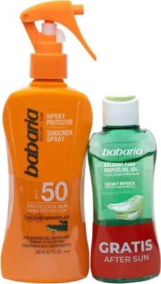 Obrázek produktu pro To wä re Sun. Aloe F50 Sprej na ochranu před sluncem 200 ml + Po opalování 100 ml