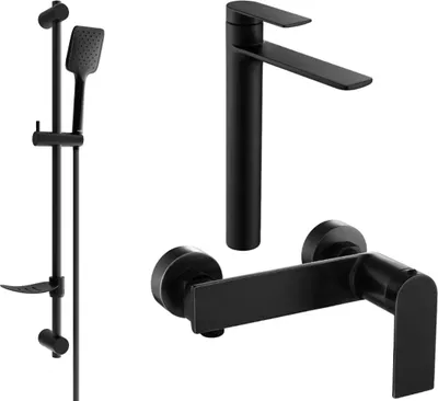 Immagine prodotto di Mexen Zero DF62 set doccia, nero - 71114DF62-70
