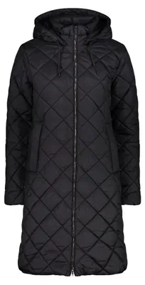 Produktbild von CMP Damen Winterjacke Coat FIX Hood Schwarz 36
