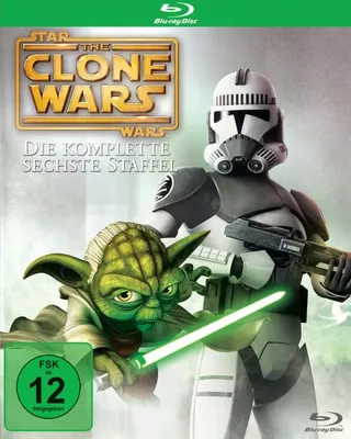 Produktbild von Star Wars - The Clone Wars - Die komplette 6. Staffel BluRay