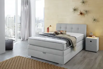 Produktbild von 269297 Boxspringbett Amelie 140x200