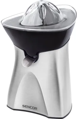 Obrázok produktu pre SENCOR SCJ 6050SS príkon 60 W, vhodný pre prípravu čerstvej šťavy z citrusových plodov, malý a veľký lisovací kužeľ, automatické zapnutie/vypnutie stlačením lisovacieho kužeľa