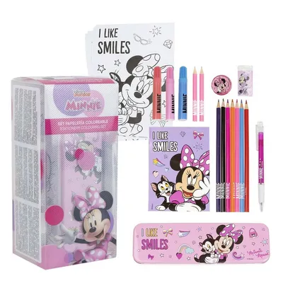 Produktbild von Disney Minnie Fä rbung Schrein Set