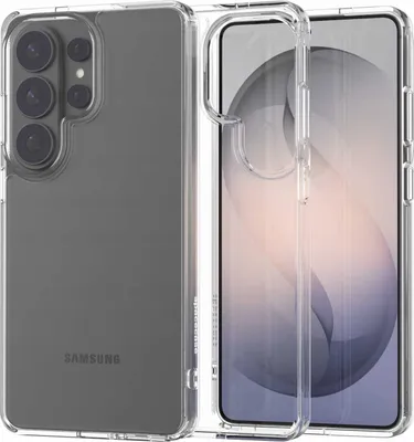 Obrázek produktu pro Silikonové pouzdro SPACECASE Clear Hybrid Case pro Galaxy S26 Ultra