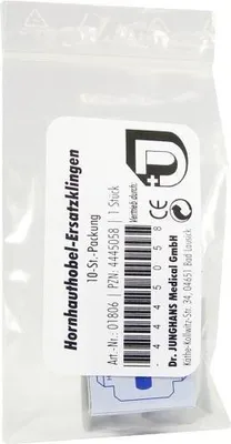 Produktbild von Hornhauthobel Ersatzklingen 10 St