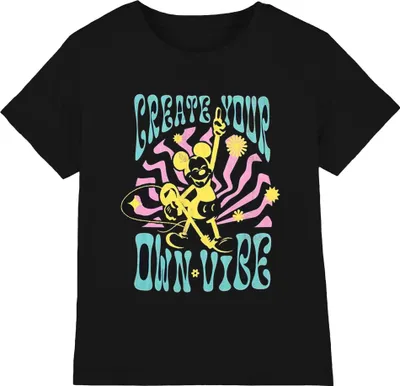 Obrázek produktu pro Mickey Mouse - tričko "Create Vibe" pro muže/dámy uni RO11124 (L) (antracit)