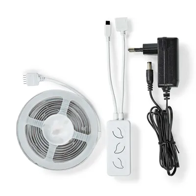 Produktbild von Nedis WIFILSC20CRGB SmartLife LED-Streifen Wi-Fi COB 2 m IP20 860 lm RGB kürzbar