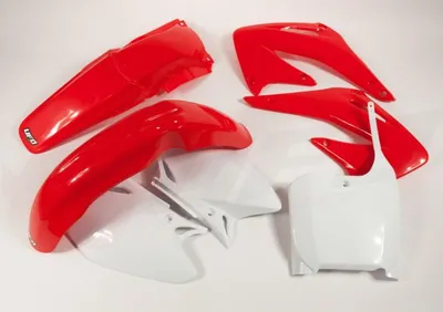 Zdjęcie produktu dla Zestaw owiewek UFO PLAST Do modeli Hondy Od h OEM, czerwony, czarny