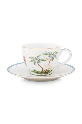 Produktbild von PIP STUDIO Jolie Dots Gold Espressotasse & Untertasse 0,12 l