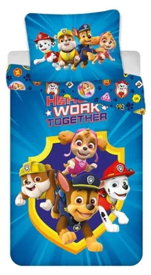 Produktbild von PAW Patrol Bettbezug Hero's Work Together 140 x 200 cm - 65 x 65 cm