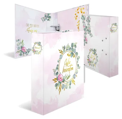 Obrázek produktu pro HERMA 15421 - A4 - Karton - Pink - Porträt - 6 cm - 330 mm